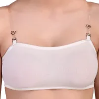 Classic Cotton Blend Solid Bras for Women-thumb2