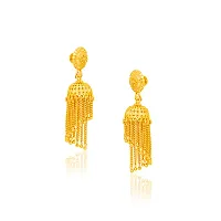 Tradtional Micron Plated Premium Long Wedding Collection Earrings For girls-thumb2