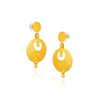 Golden Brass  Chandbalis Earrings For Women-thumb1