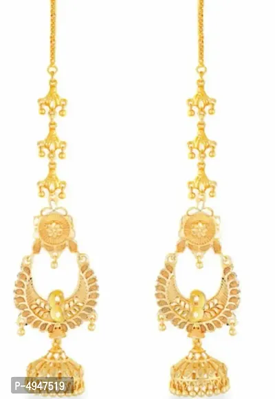Latest Attractive Gold Plated Brass Earrings