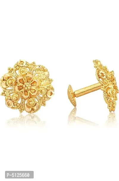 Traditional 1gm gold and micron plated south screw back studs