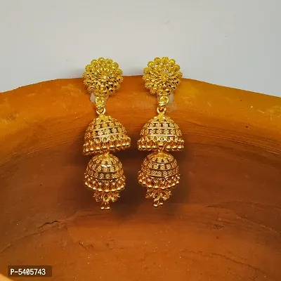 Traditional Gold and micron plated south screw back Jumkha