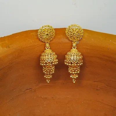 Traditional and micron plated south screw back Jumkha