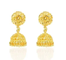 Traditional gold and micron plated jhumki-thumb1