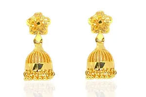 Traditional high quality micron plated jhumki-thumb1