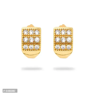 Western style micro plated bali earrings