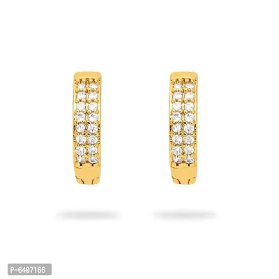Western style micro plated bali earrings-thumb0