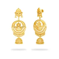 Traditional gold plated jhumki-thumb1