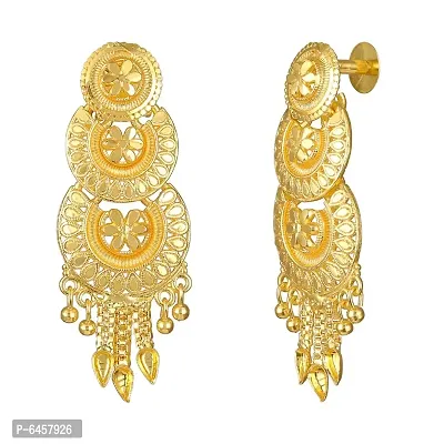 Traditional gold and micron plated jhumki-thumb2