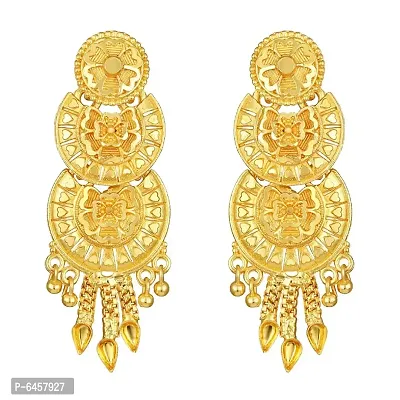 Traditional gold and micron plated jhumki