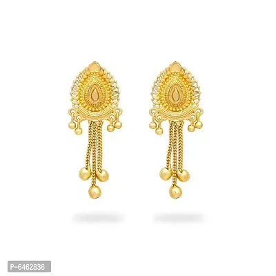 Traditional gold and micron plated Earring-thumb0