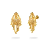 Traditional gold and micron plated earring-thumb1