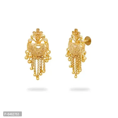 Traditional gold and micron plated earring-thumb2