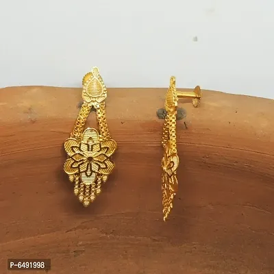 Traditional gold and micron plated jhumki-thumb2