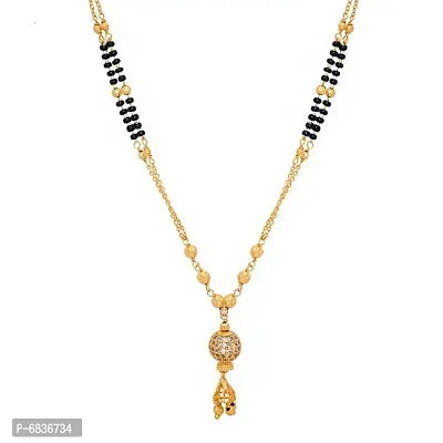 Traditional Micron Plated Short Mangal sutra