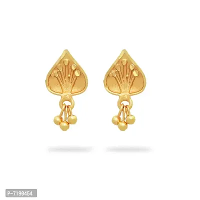 Traditional gold and micron plated jhumki