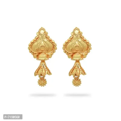 Traditional gold and micron plated jhumki