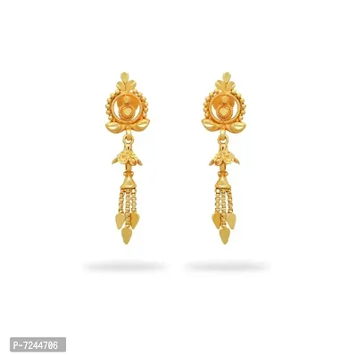 Traditional gold and micron plated jhumki-thumb0