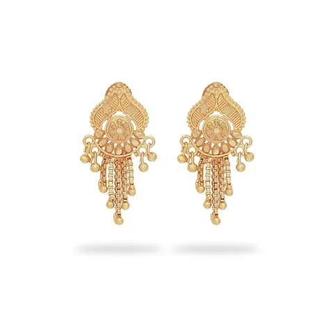 Traditional  gold and micro  plated stud