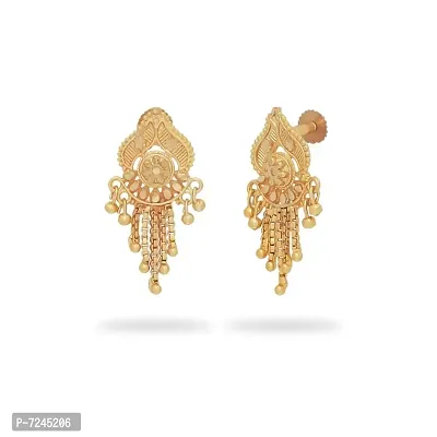 Traditional gold and micron plated earring-thumb2
