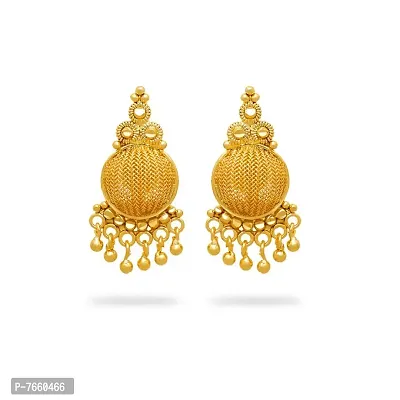 Traditional gold plated studs for womens and girls