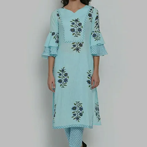 Stylish Fancy Kurta With Bottom Wear Set For Women