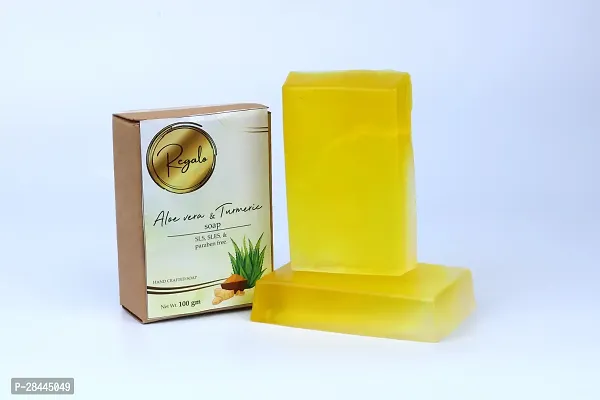 Aloe Vera And Turmeric Soap