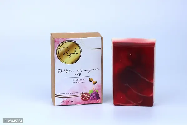Red Wine With Pomegranates  Shea Butter Soap