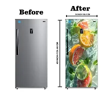 Self Adhesive Wallpaper Decorative Fridge Sticker (24x48 Inch)-thumb2