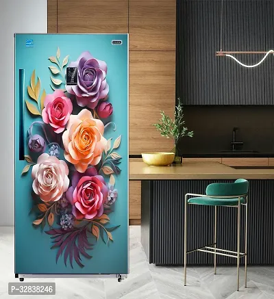 Self Adhesive Wallpaper Decorative Fridge Sticker (24x48 Inch)