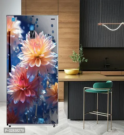 Self Adhesive Wallpaper Decorative Fridge Sticker (24x48 Inch)-thumb0