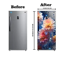 Self Adhesive Wallpaper Decorative Fridge Sticker (24x48 Inch)-thumb3