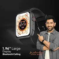 V3Deals Ultra Seris 8 Smart Watch T800 Ultra Men Watch NFC Door Unlock Smartwatch Bluetooth Call Wireless Charge Fitness Bracelet (Black)-thumb4