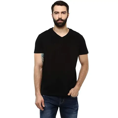 Stylish V Neck Tshirt For Mens