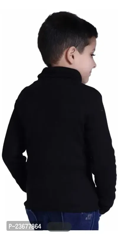 Black High neck for boys-thumb3