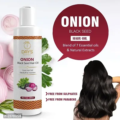 Onion Hair Growth Oil For Stop Hair Fall And Dandruff With Black Seed Oil 10 Ml-thumb0