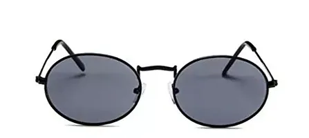 Fastrack Polarized Round Men's Sunglasses - (M209BK1P|51|Black Color Lens)