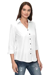 Thisbe Women's Formal Shirt (THI_3/4_Sleeve_Shirt_White_Medium)-thumb2