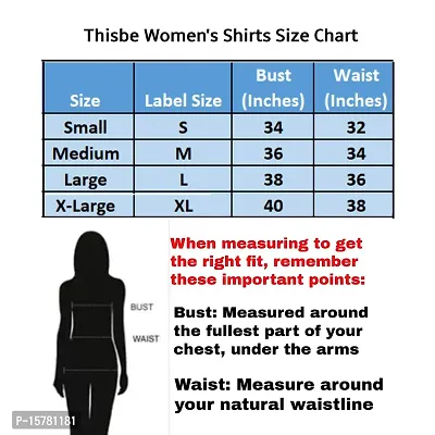 Thisbe Women's Formal Shirt (THI_3/4_Sleeve_Shirt_White_Medium)-thumb5