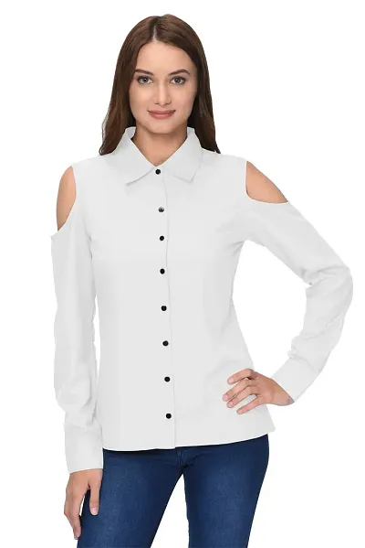 Thisbe?Women's Color Full Sleeves Formal Shirt