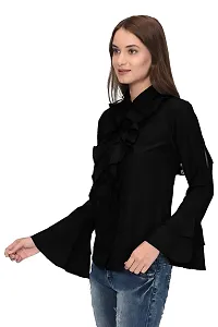 Thisbe?Women's Bell Sleeves Formal Shirt-thumb2