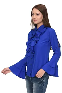 Thisbe?Women's Bell Sleeves Formal Shirt-thumb1