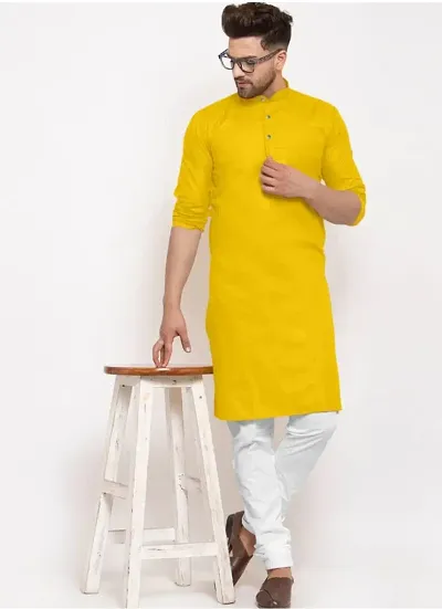 Reliable Solid Kurta For Men