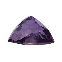 Natural Amethyst Good Quality 9.15 Carat Rare Trillion Shape Gemstone with Genuine Lab Certificate-thumb1