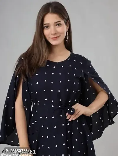 Women's Floral Printed Cotton Bell Sleeve Pipepin Style Top and Tunic | JSK_603-thumb4