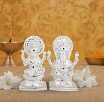 Laxmi Ganesh Murti for Diwali Puja, Lakshmi Ganapati Murti for Home Office Diwali Decoration Items, Pooja Idols(Diwali Gift Items Idols)-thumb1