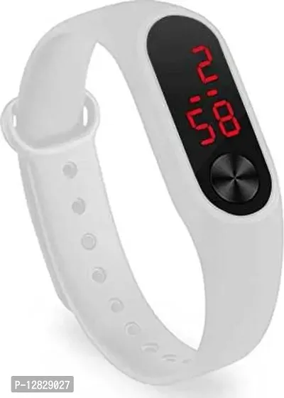 M2 White-07 Digital Watch For Kids