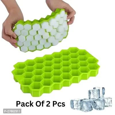 Silicone Ice Cube Trays with Flexible 37-Ice Trays BPA Free (PACK OD 2 PCS)