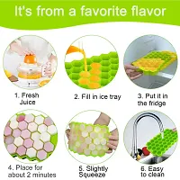 Silicone Ice Cube Trays with Flexible 37-Ice Trays BPA Free (PACK OD 2 PCS)-thumb1