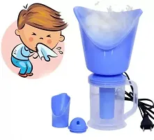 Face,Spa, Nose,and Cough 3 in 1 Plastic Vaporizer, Nozzle Inhaler, Facial Sauna,and Facial Steamer-thumb1